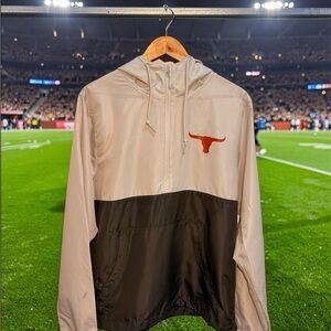 Texas Longhorns Windbreaker Pullover Jacket Medium